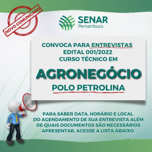 Senar Pe Servi O Nacional De Aprendizagem Rural